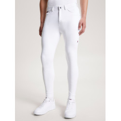 Pantalon d'équitation Tommy Hilfiger Equestrian toutes saisons Geneva grip genoux homme Blanc optique
