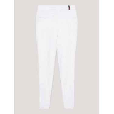 Pantalon d'équitation Tommy Hilfiger Equestrian toutes saisons Geneva grip genoux homme Blanc optique