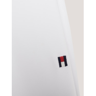 Pantalon d'équitation Tommy Hilfiger Equestrian toutes saisons Geneva grip genoux homme Blanc optique