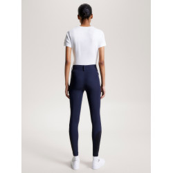 Pantalon Tommy Hilfiger Equestrian Hudson Hybride full grip femme Desert sky Bleu Pantalon Tommy Hilfiger Equestrian Hudson Hybride full grip femme Desert sky Bleu