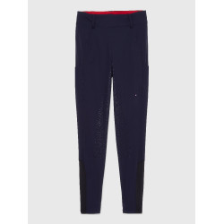 Tommy Hilfiger Equestrian Hudson Hybride full grip damesrijbroek Woestijnlucht Blauw Tommy Hilfiger Equestrian Hudson Hybride full grip damesrijbroek Woestijnlucht Blauw