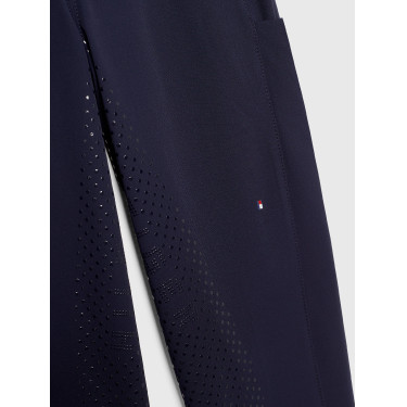 Pantalon Tommy Hilfiger Equestrian Hudson Hybride full grip femme Desert sky Bleu Pantalon Tommy Hilfiger Equestrian Hudson Hybride full grip femme Desert sky Bleu
