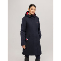 Lange parka Tommy Hilfiger Equestrian Oregon dames Woestijnlucht Blauw Lange parka Tommy Hilfiger Equestrian Oregon dames Woestijnlucht Blauw