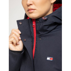 Parka longue Tommy Hilfiger Equestrian Oregon femme Desert sky Bleu Parka longue Tommy Hilfiger Equestrian Oregon femme Desert sky Bleu