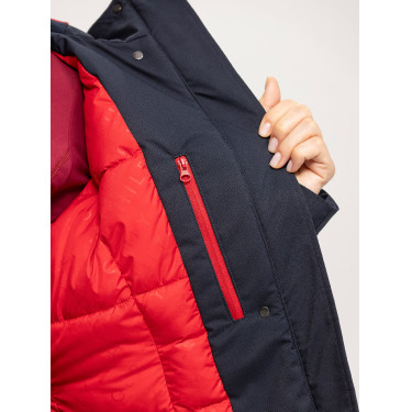 Parka longue Tommy Hilfiger Equestrian Oregon femme Desert sky Bleu Parka longue Tommy Hilfiger Equestrian Oregon femme Desert sky Bleu