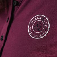 Kinderpolo CALI Flags & Cup Marineblauw Kinderpolo CALI Flags & Cup Marineblauw