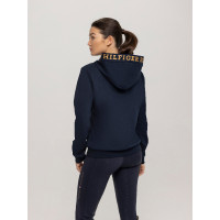 Dames hoodie Tommy Hilfiger Equestrian Colorado logo Woestijnlucht Blauw Dames hoodie Tommy Hilfiger Equestrian Colorado logo Woestijnlucht Blauw