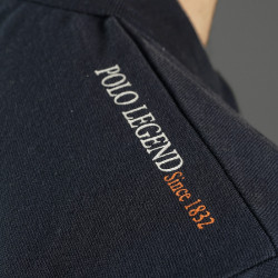 Polo heren MEXICO Flags & Cup Marineblauw