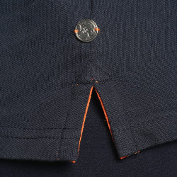 Polo heren MEXICO Flags & Cup Marineblauw