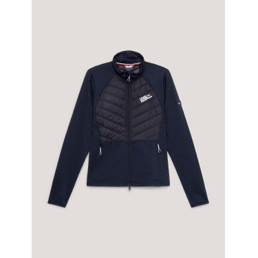 Veste thermique hybride Tommy Hilfiger Equestrian femme Desert sky Bleu Veste thermique hybride Tommy Hilfiger Equestrian femme Desert sky Bleu