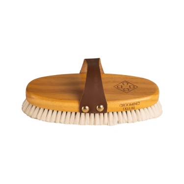 Brosse de Pansage Shine Medium Grooming Deluxe Marron
