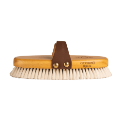 Brosse de Pansage Shine Medium Grooming Deluxe Marron