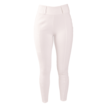 Legging d’équitation Kentucky Classic Full Grip femme Blanc