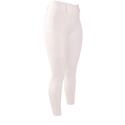 Legging d’équitation Kentucky Classic Full Grip femme Blanc