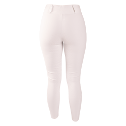 Legging d’équitation Kentucky Classic Full Grip femme Blanc