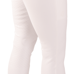Legging d’équitation Kentucky Classic Full Grip femme Blanc