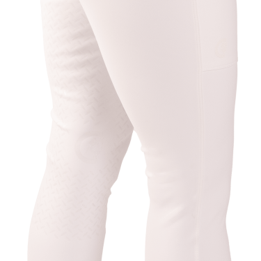Legging d’équitation Kentucky Classic Full Grip femme Blanc