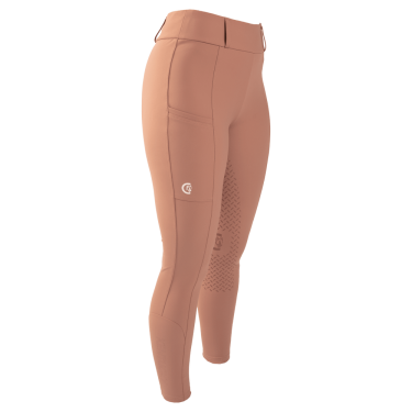 Legging d’équitation Kentucky Classic Full Grip femme Vieux rose