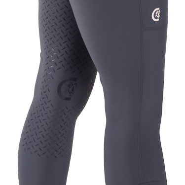 Legging d’équitation Kentucky Classic Full Grip femme Bleu océan