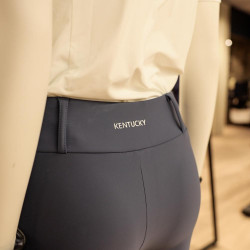 Legging d’équitation Kentucky Classic Full Grip femme Bleu océan