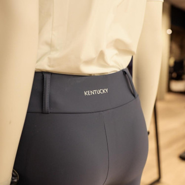Legging d’équitation Kentucky Classic Full Grip femme Bleu océan