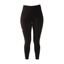 Dames rijlegging Kentucky Classic met kniegrip Zwart
