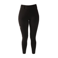 Legging d'Equitation Kentucky Classic Grip au Genou femme Noir