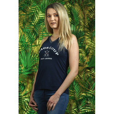 Dames T-shirt ICA Flags & Cup Dames T-shirt ICA Flags & Cup