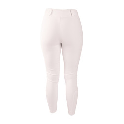 Legging d'Equitation Kentucky Classic Grip au Genou femme Blanc
