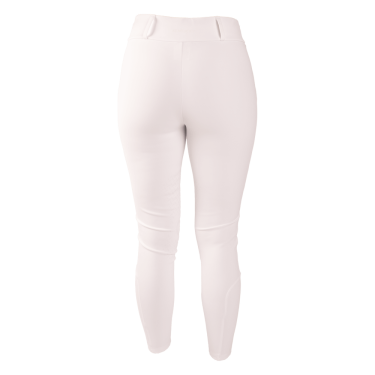 Legging d'Equitation Kentucky Classic Grip au Genou femme Blanc