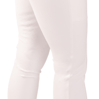 Legging d'Equitation Kentucky Classic Grip au Genou femme Blanc