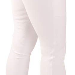 Legging d'Equitation Kentucky Classic Grip au Genou femme Blanc