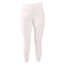 Legging d'Equitation Kentucky Classic Grip au Genou femme Blanc