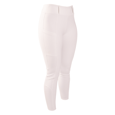 Legging d'Equitation Kentucky Classic Grip au Genou femme Blanc