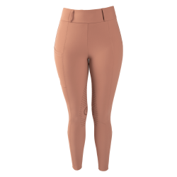 Legging d'Equitation Kentucky Classic Grip au Genou femme Vieux rose