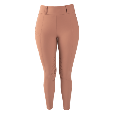 Legging d'Equitation Kentucky Classic Grip au Genou femme Vieux rose