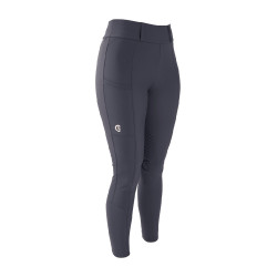 Legging d'Equitation Kentucky Classic Grip au Genou femme Bleu océan