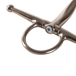 Mors à aiguilles Velari double brisure Acier Inoxydable