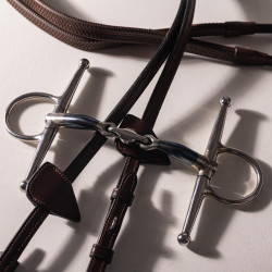 Mors à aiguilles Velari Double Brisure Sweet Iron Mors à aiguilles Velari Double Brisure Sweet Iron