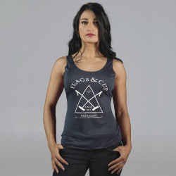 Dames T-shirt LIMA Flags & Cup Dames T-shirt LIMA Flags & Cup