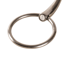 Mors à Anneaux Velari Double Brisure Acier Inoxydable Mors à Anneaux Velari Double Brisure Acier Inoxydable