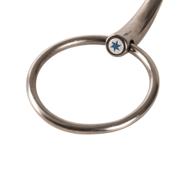 Mors à Anneaux Velari Simple Brisure Acier Inoxydable