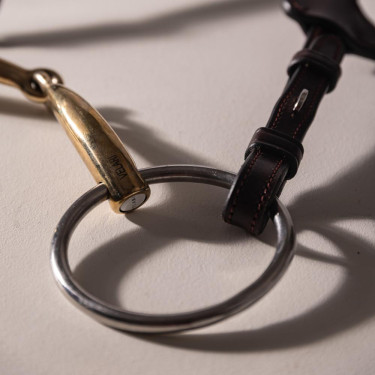 Mors à Anneaux Velari Simple Brisure en Cuivre Mors à Anneaux Velari Simple Brisure en Cuivre