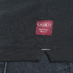 Dames T-shirt MANAGUA Flags & Cup Gris chiné