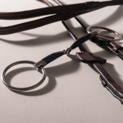 Mors à Anneaux Velari Simple Brisure Sweet Iron Mors à Anneaux Velari Simple Brisure Sweet Iron