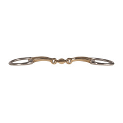 Mors à olive Velari Double Brisure en Cuivre