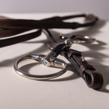 Mors à olive Velari double brisure Sweet Iron Mors à olive Velari double brisure Sweet Iron