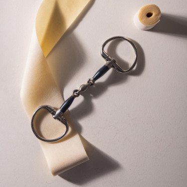 Mors à olive Velari double brisure Sweet Iron Mors à olive Velari double brisure Sweet Iron