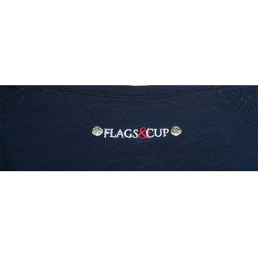 T-shirt femme PIURA Flags & Cup T-shirt femme PIURA Flags & Cup