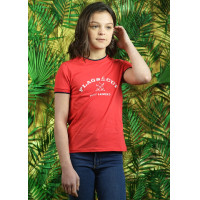 T-shirt enfant COTO Flags & Cup Corail T-shirt enfant COTO Flags & Cup Corail